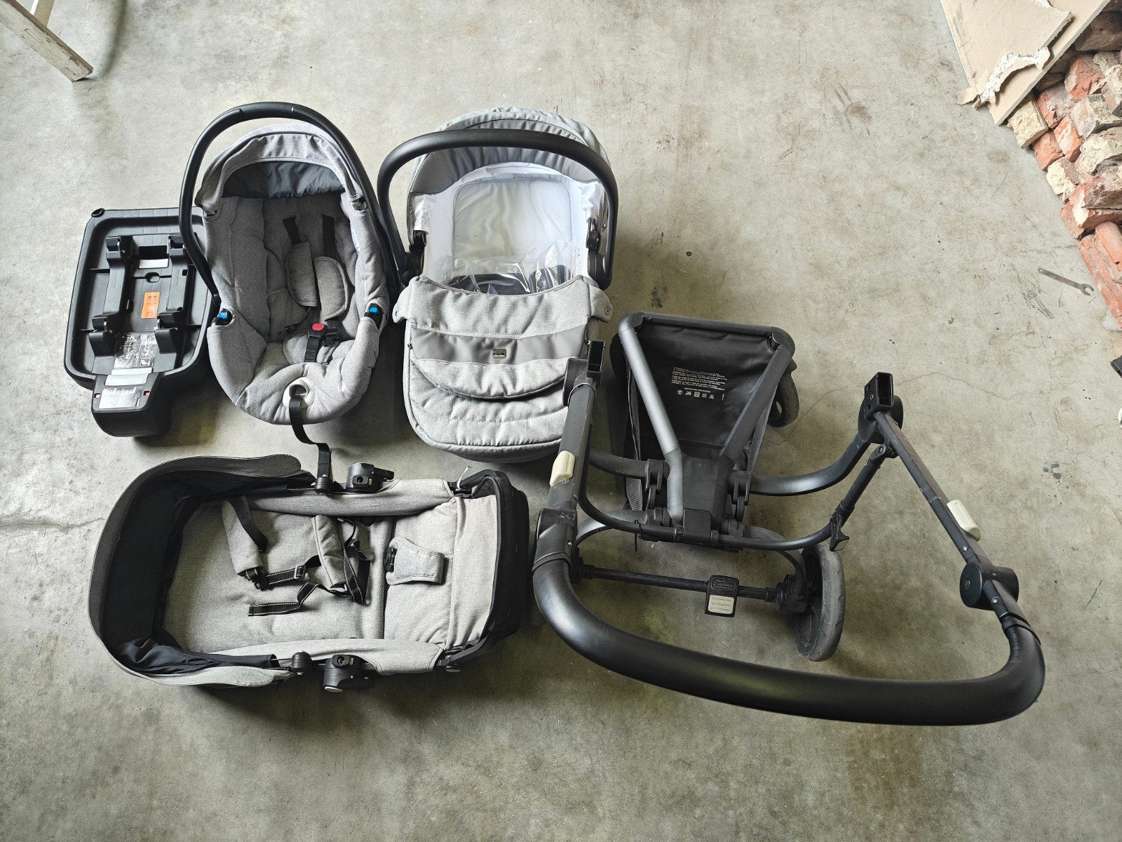 Complete CAM Taski buggy, draagmand, maxi cosi, Ophalen, Zo goed als nieuw, Overige merken, Duomodel