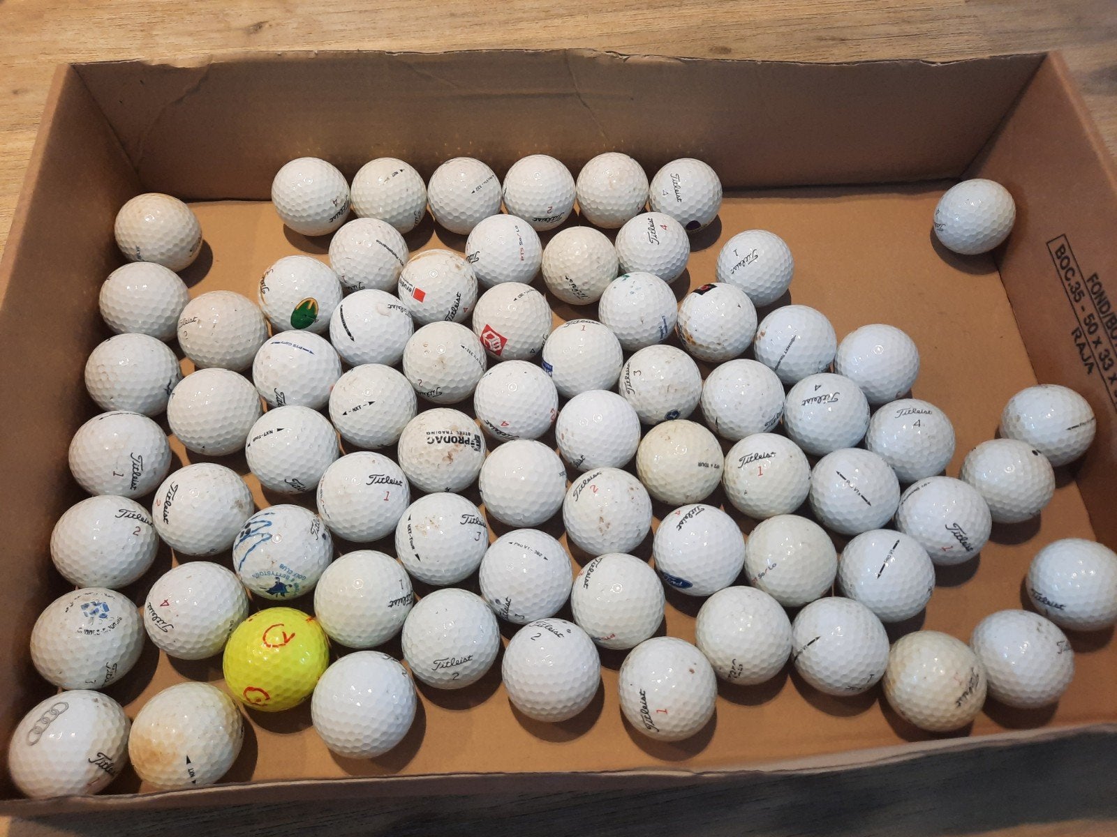 Golfballen van Fitleist, Ophalen of Verzenden