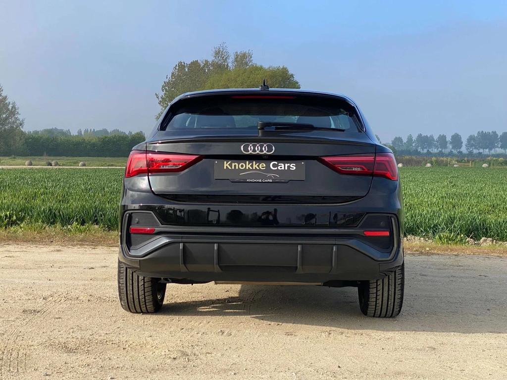 Audi Q3 Sportback Sportback,Plug in Hybrid,Leder,elektr koff, Auto's, Audi, Automaat, 4 cilinders, Zwart, Leder
