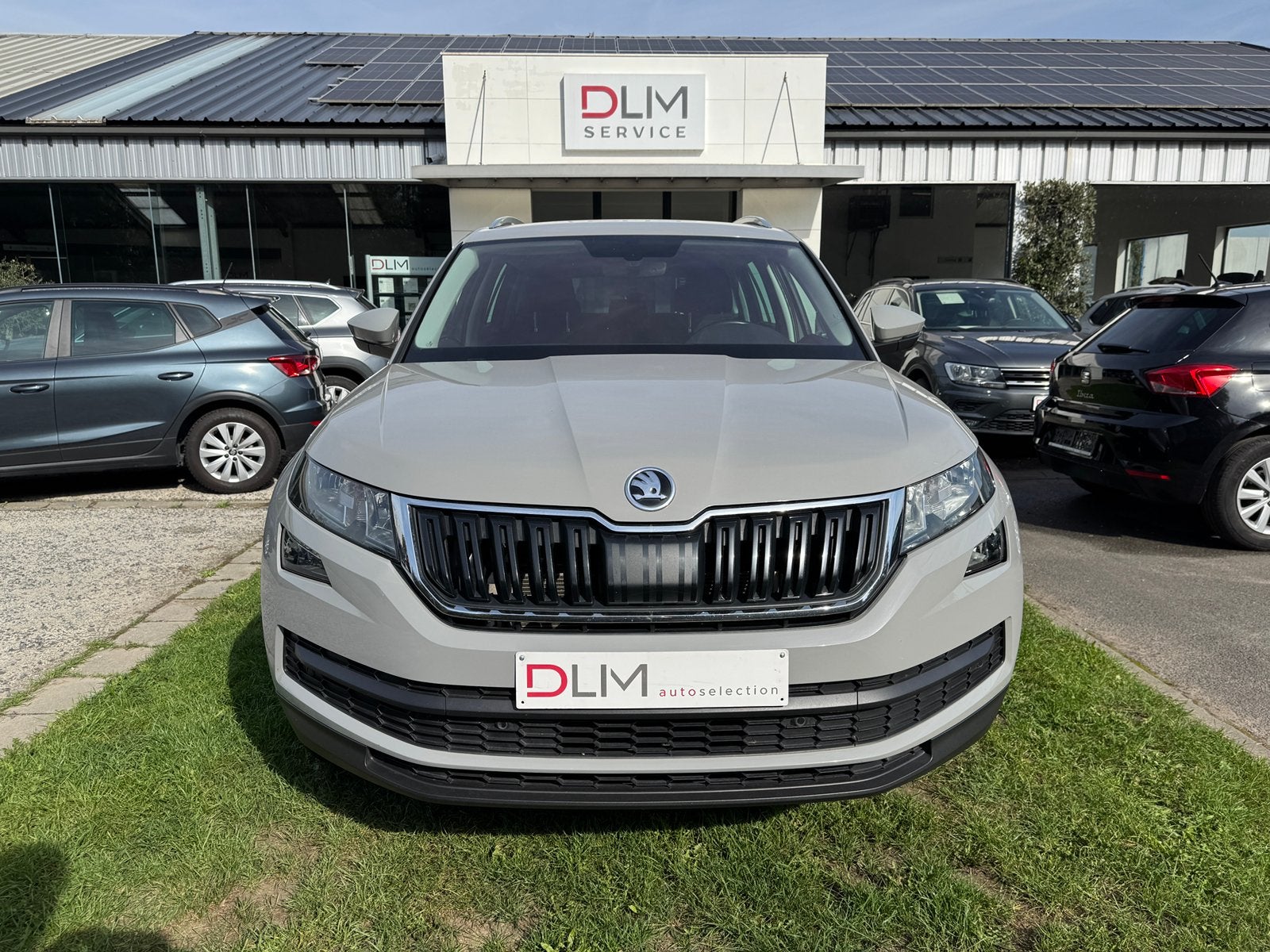 Skoda Kodiaq 7 places Ambition Tdi Dsg 12/20 144.000km, Argent ou Gris, Entreprise, 7 places, Entretenue par le concessionnaire