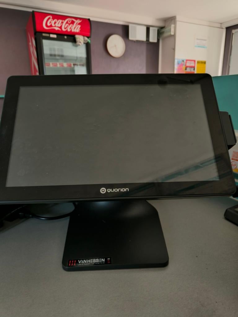 Quorion kassa systeem+printer en geld lade, Ophalen