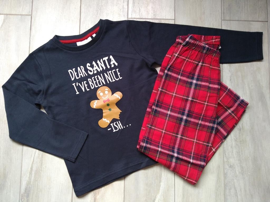 ★ M122 - Nieuwe kerst pyjama, Enlèvement ou Envoi, Neuf, Garçon, Vêtements de nuit ou Sous-vêtements