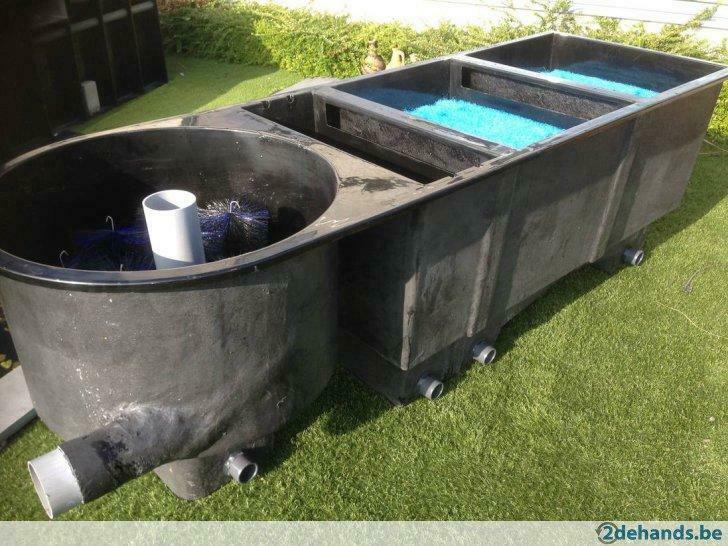 4 kamer met Vortex Meerkamer Vijverfilter 25000 liter, Ophalen, Nieuw