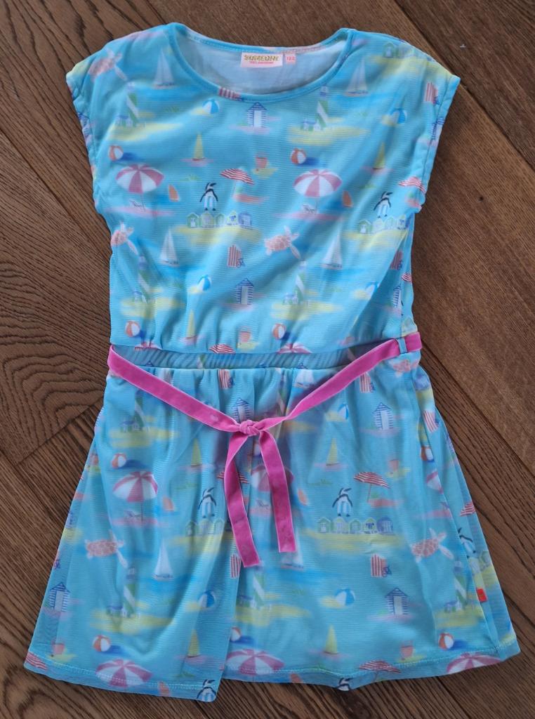 Someone mintgroen jurkje 122, Kinderen en Baby's, Kinderkleding | Maat 122, Meisje, Ophalen of Verzenden, Zo goed als nieuw, Someone