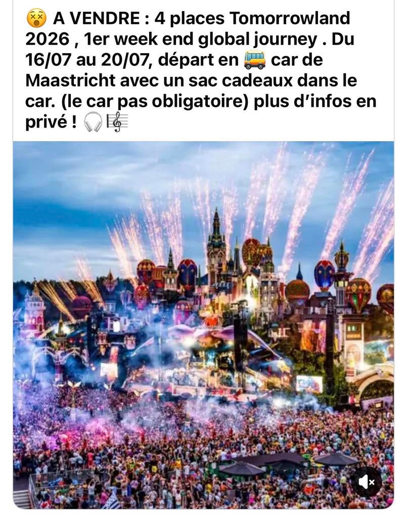 Goobal journey Tomorrowland 2026, Trois personnes ou plus
