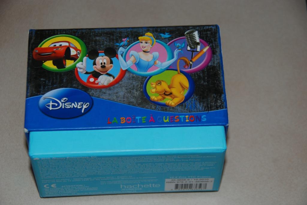Game The Disney vragenbox als nieuw, Hobby en Vrije tijd, Vijf spelers of meer, Ophalen of Verzenden, Zo goed als nieuw, Hachette Jeunesse