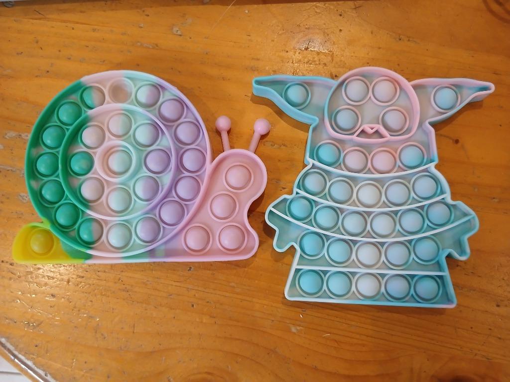 grote pop its kleurtjes - fidget toys, Ophalen of Verzenden, Gebruikt, Jongen of Meisje