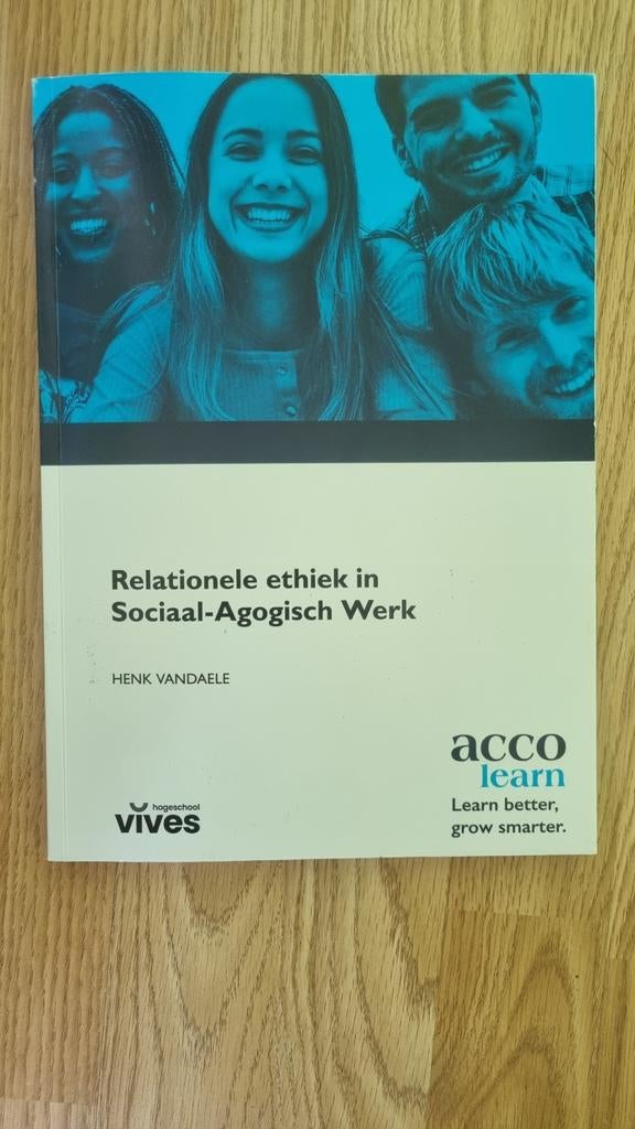 Relationele ethiek in Sociaal-Agogisch Werk, Boeken, Ophalen of Verzenden, Gelezen, Hoger Onderwijs, Henk Vandaele