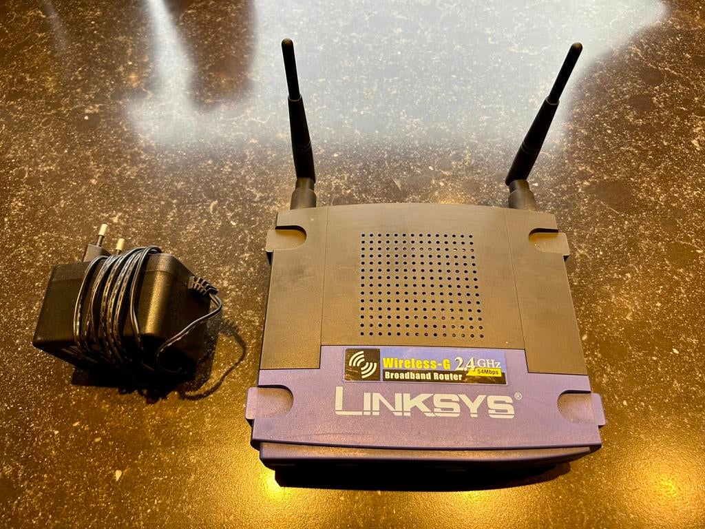 Linksys Wireless-G Broadband Router, Computers en Software, Ophalen, Gebruikt, Router