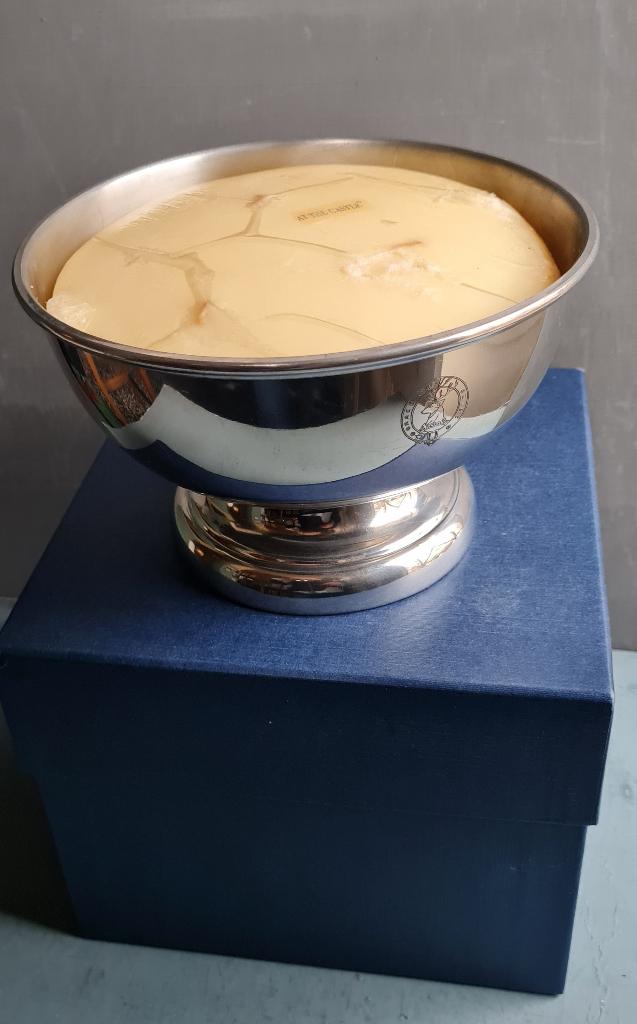 Unieke TOP QUALITY Highlands HERITAGE kaars in tinnen coupe, Ophalen of Verzenden, Nieuw, Metaal, Kaars