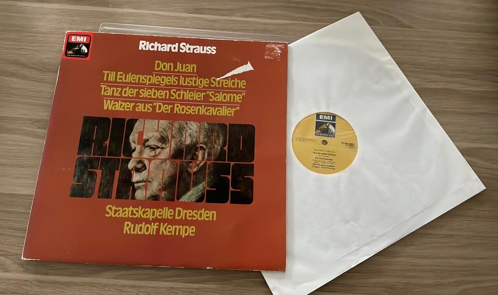 Vinyle : Richard Strauss, Enlèvement ou Envoi, Comme neuf
