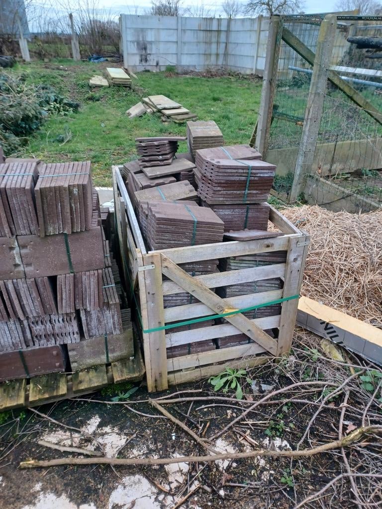 Dak tegelpannen  kleur bruin, Doe-het-zelf en Bouw, Ophalen