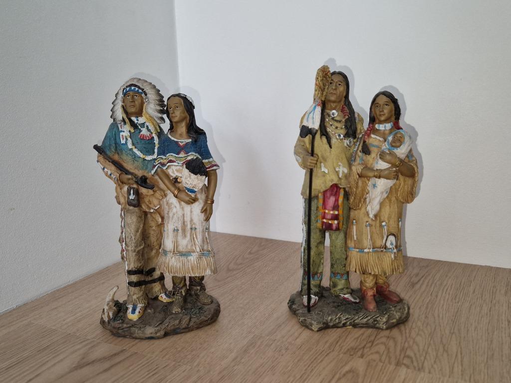 Lot de 2 figurines indiennes, Enlèvement ou Envoi, Comme neuf, Humain