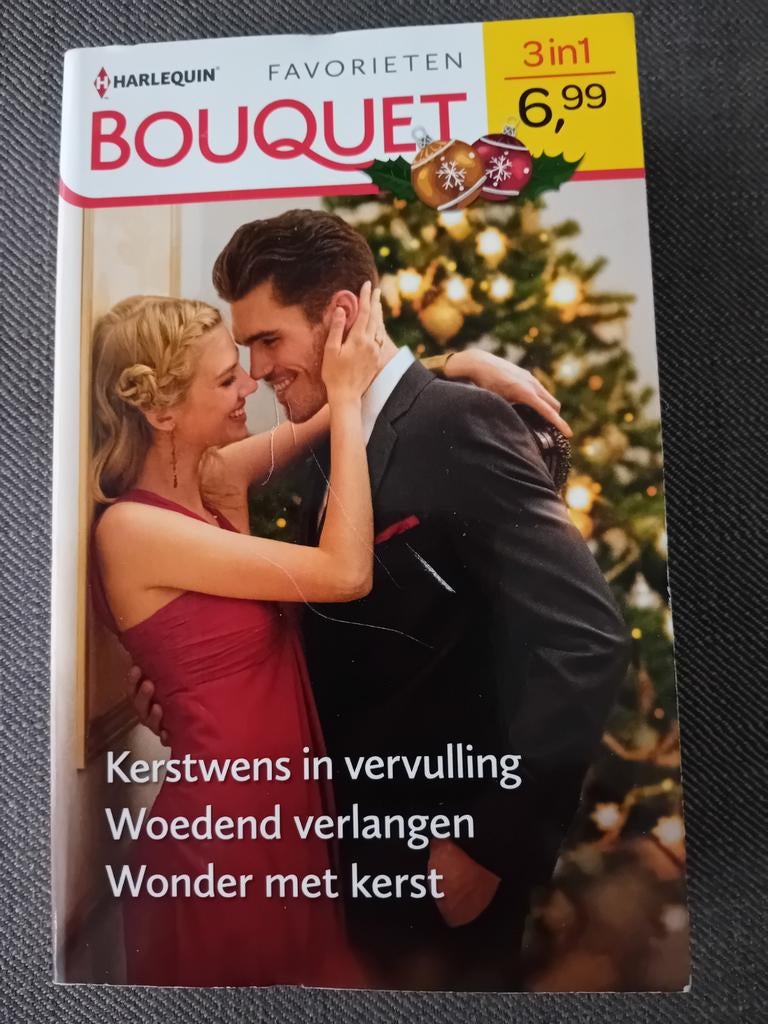 Harlequin Bouquet 3 kerstverhalen, Ophalen of Verzenden, Zo goed als nieuw