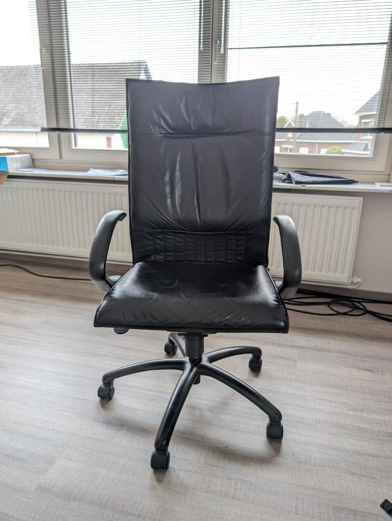 Bureaustoel Sitland, Enlèvement, Utilisé, Noir, Chaise de bureau