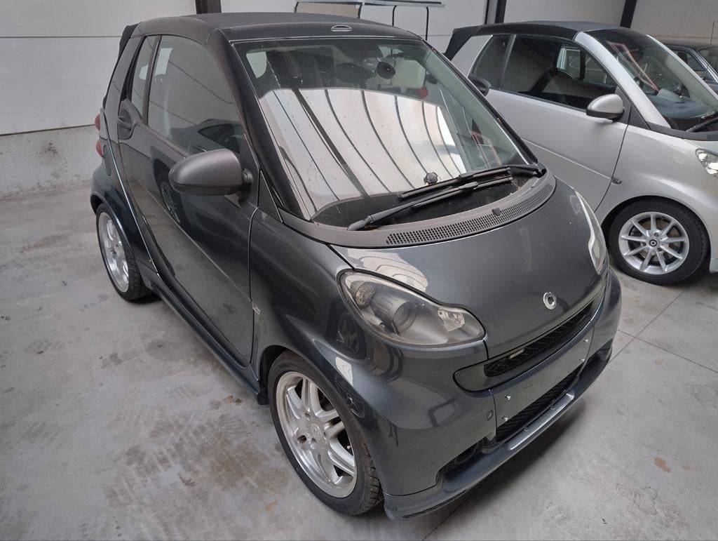 SMART BRABUS 98cv  CABRIO 2009, Autos, Cuir, Argent ou Gris, Achat, 998 cm³