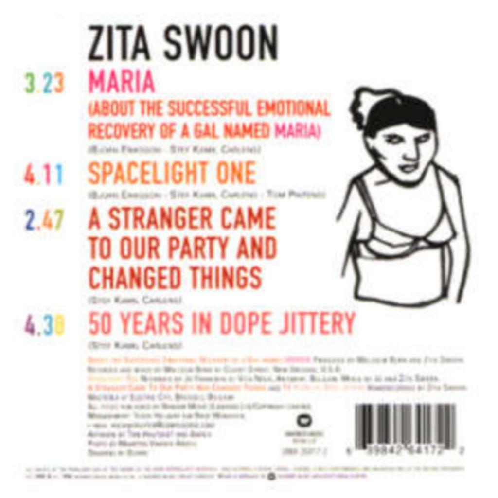 2003 - ZITA SWOON - MARIA - EP - DIGIPAK - NIEUW, Cd's en Dvd's, Cd's | Rock, Nieuw in verpakking, Poprock, Verzenden