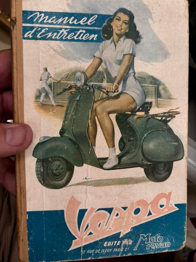 Vespa GS150 1956, complete set belg papieren, Motoren, Ophalen of Verzenden, Overige merken