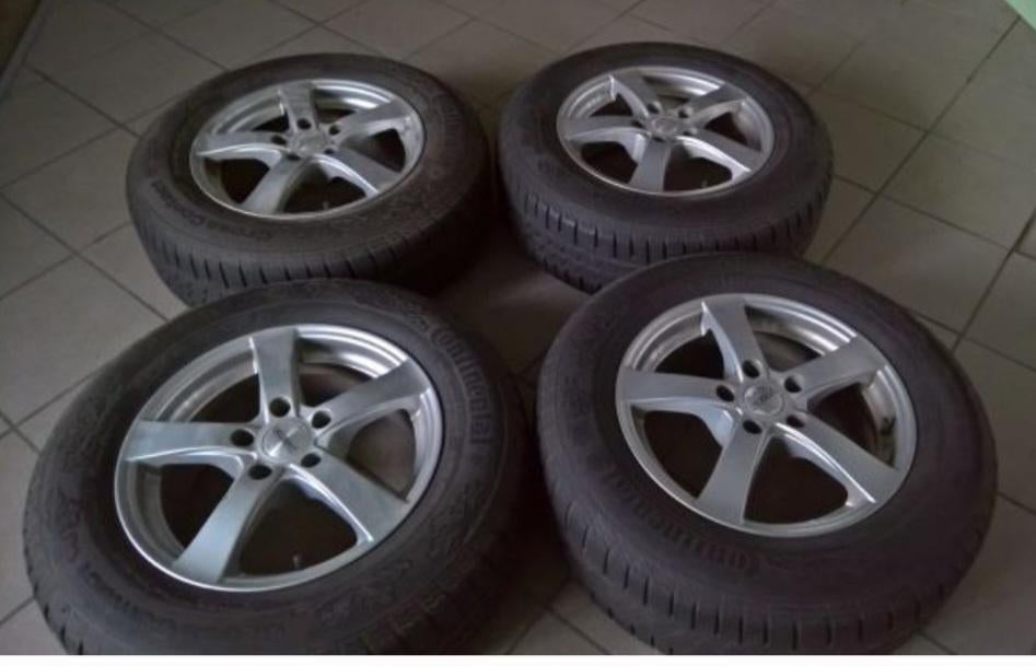 Winterbanden Continental, Auto-onderdelen, Banden en Velgen, Ophalen, 16 inch, Banden en Velgen, Winterbanden