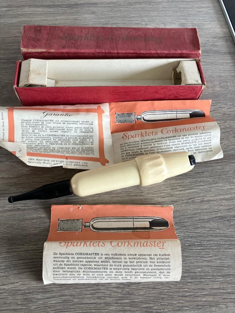 Sparklets Corkmaster, Antiek en Kunst, Ophalen of Verzenden