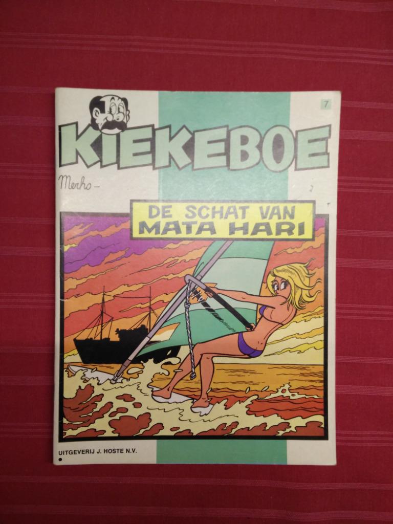 Kiekeboe strips (Uitgeverij Hoste), Merho, Meerdere stripboeken, Ophalen, Gelezen