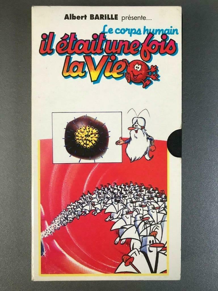 VHS Il était une fois la vie : Les vaccins -, Tous les âges, Enlèvement ou Envoi, Utilisé, Dessin animé