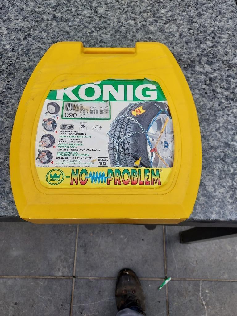 Sneeuwkettingen Konig, Auto diversen, Sneeuwkettingen, Ophalen, Gebruikt