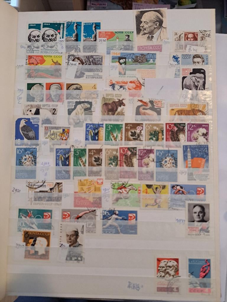 Postzegels Rusland, Ophalen of Verzenden, Gestempeld
