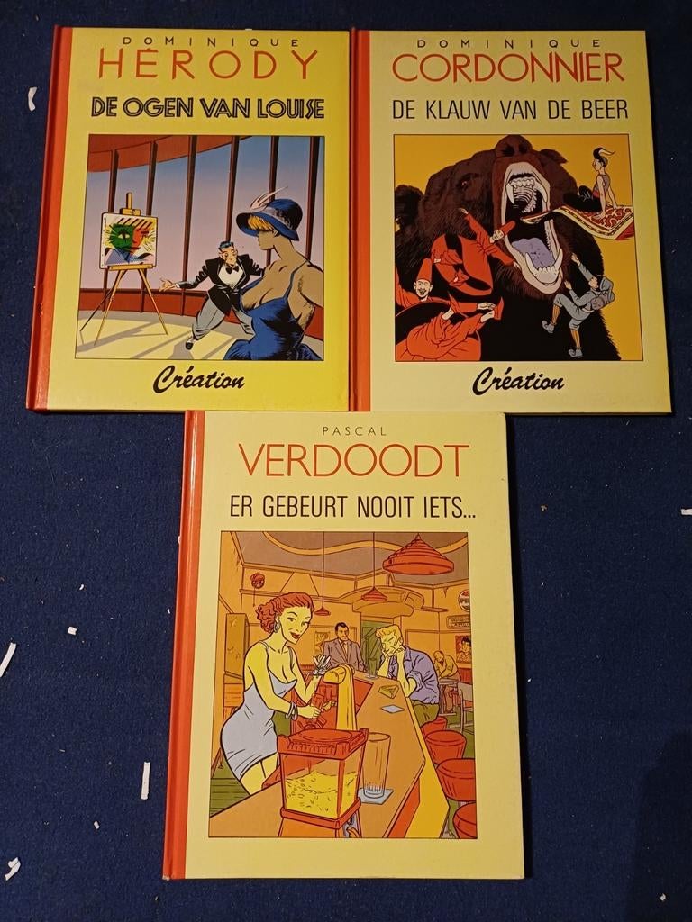9 albums reeks Création - complete reeks ?, Série complète ou Série, Enlèvement ou Envoi, Comme neuf