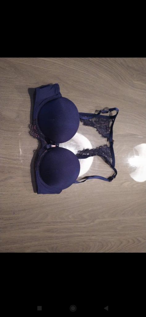 Push up beha 70A / BH 70A, Hunkemöller, Ophalen of Verzenden, Blauw, BH