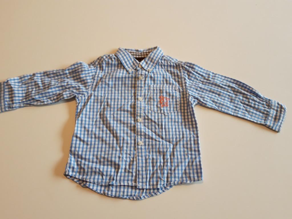 Hemd met lange mouwen - Maat 92, Garçon, Enlèvement ou Envoi, Chemise ou Chemisier, Utilisé