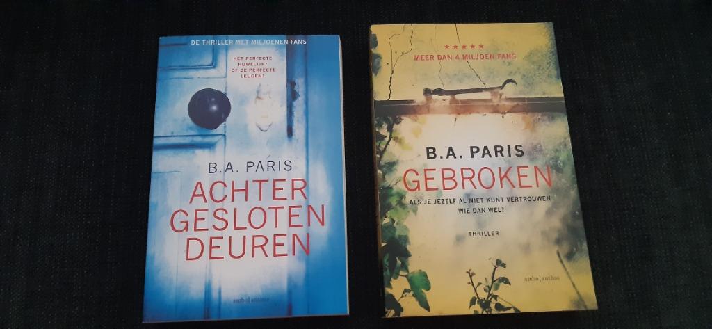B.A. Paris : zie omschrijving, Enlèvement ou Envoi