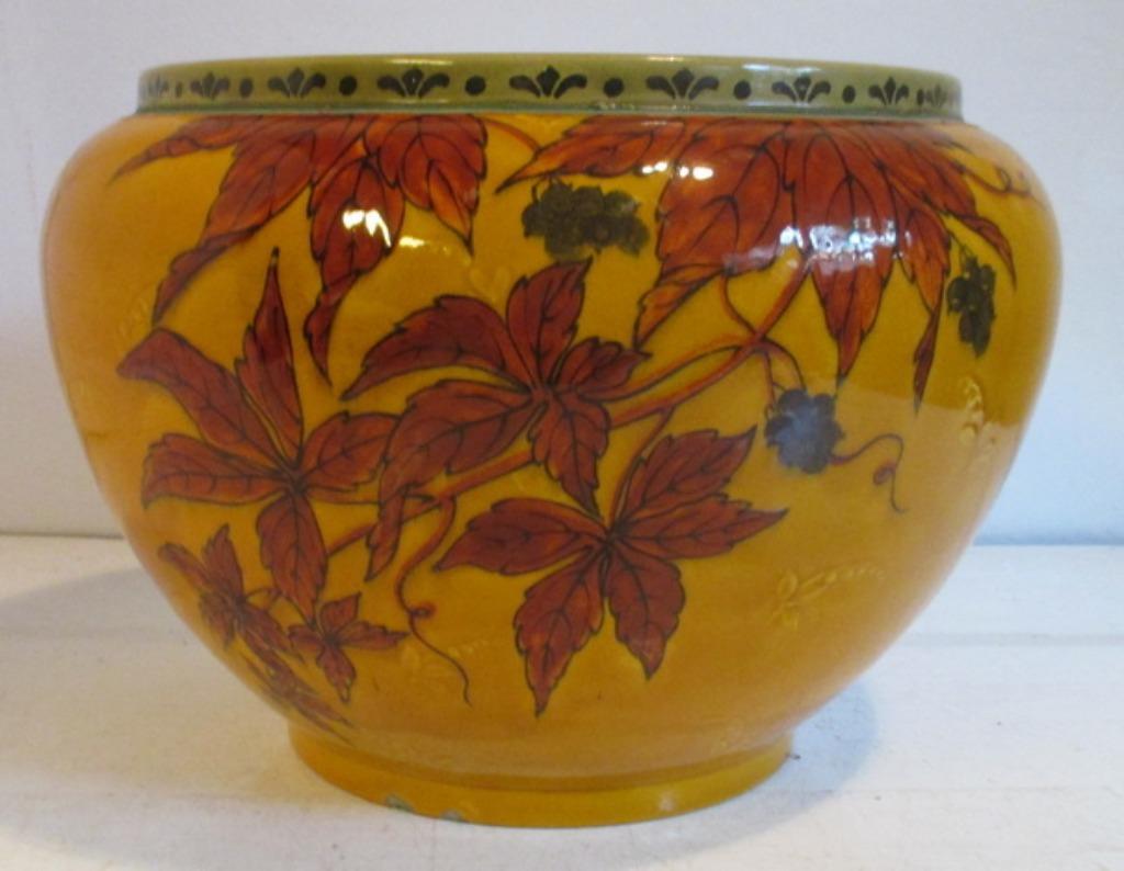 rare pot de fleurs art nouveau de Sèvres Felix Optat Milet, Antiquités & Art, Envoi