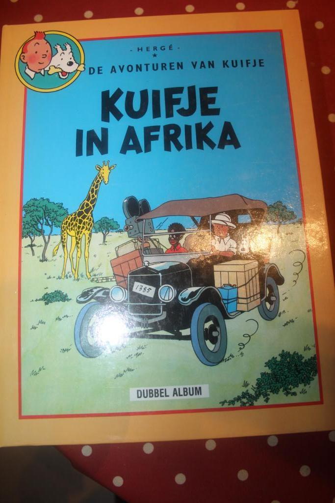 Kuifje in Afrika- Kuifje in Amerika      HC     Dubbel album, Boeken, Eén stripboek, Ophalen of Verzenden, Zo goed als nieuw, Hergé