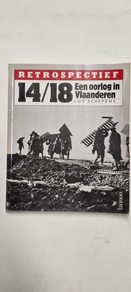 boek in woord en beeld. 14/18 een oorlog in Vlaanderen., Ophalen of Verzenden