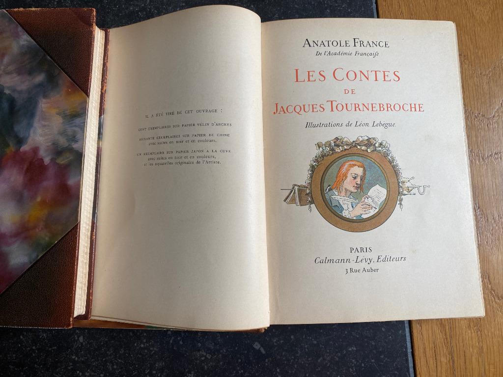 Les Contes de Jacques Tournebroche par Anatole France (E.O), Enlèvement