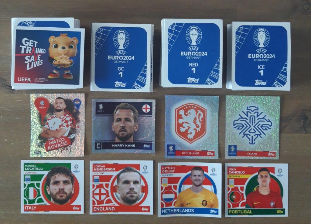 Topps EURO 2024 stickers, Collections, Autocollants, Enlèvement ou Envoi, Neuf, Sport