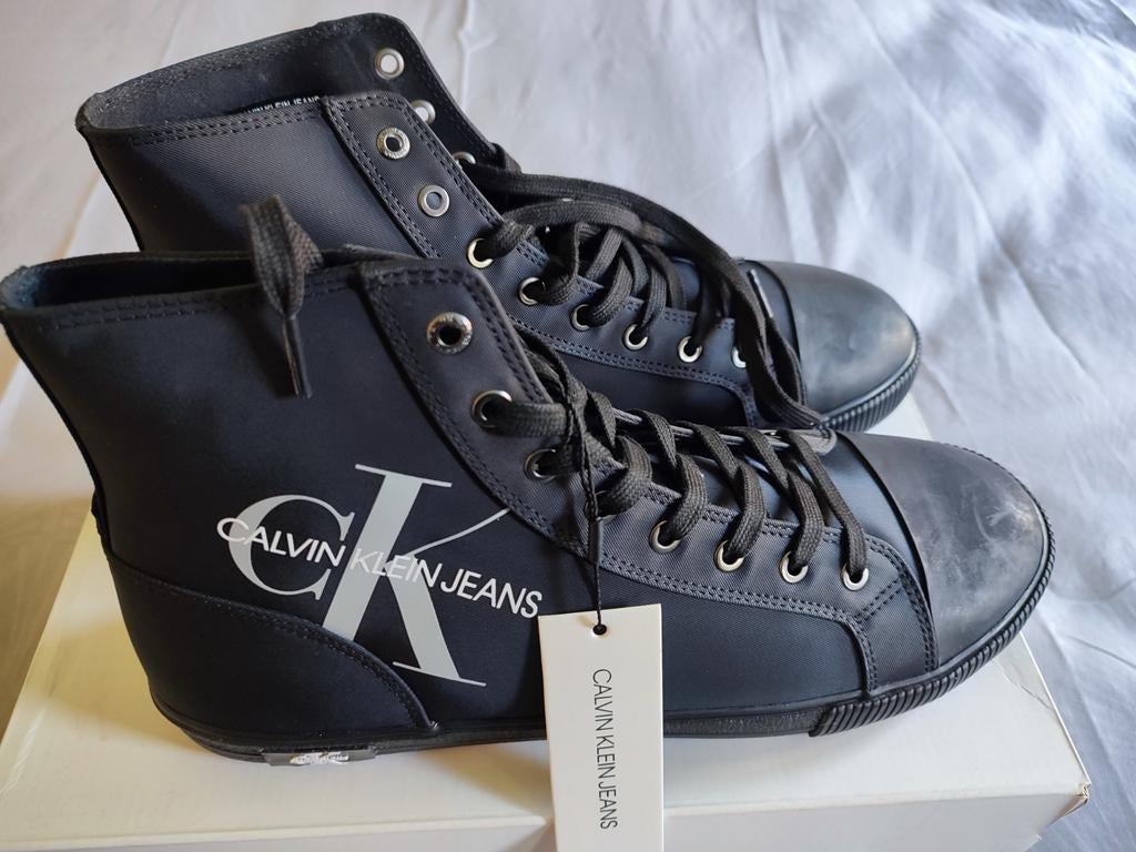 Calvin Klein basketbal op hoog niveau, Kleding | Heren, Schoenen, Calvin Klein, Zwart, Nieuw, Ophalen of Verzenden