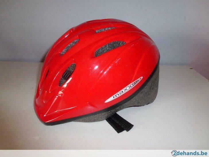 Fietshelm rood kinderen, Ophalen of Verzenden, Gebruikt
