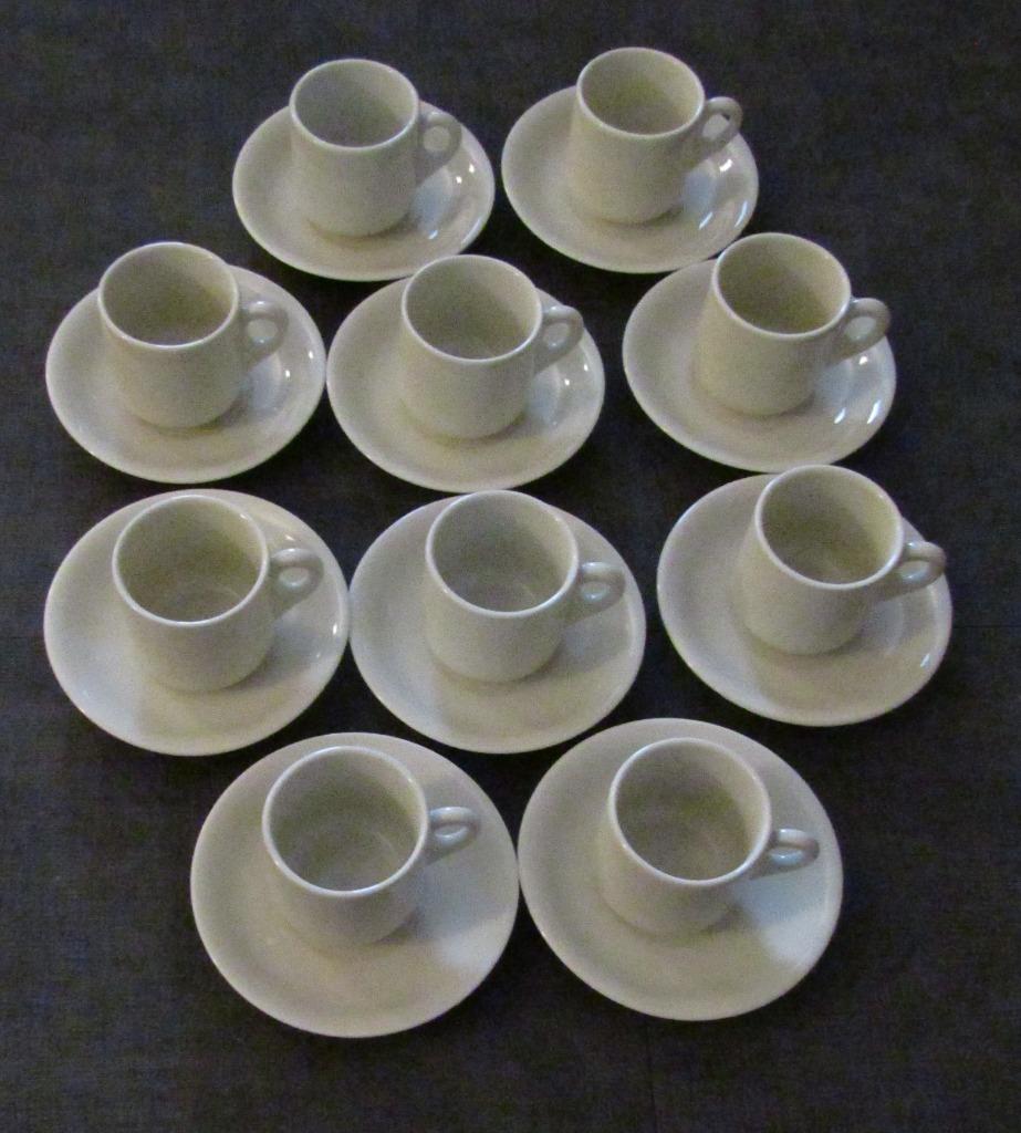 Ensemble de petits sachets à café/sachets à moka, Uni, Poterie, Comme neuf, Enlèvement