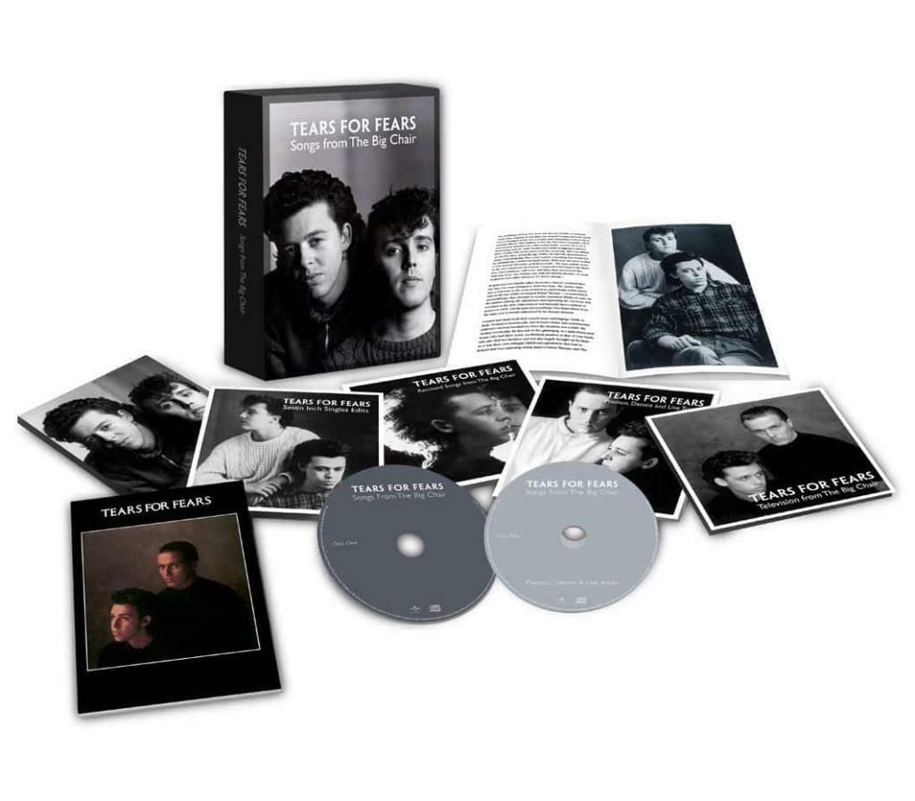 4Cd+2Dvd Box Tears For Fears Songs From The Big Chair NIEUW, Ophalen of Verzenden, Nieuw in verpakking