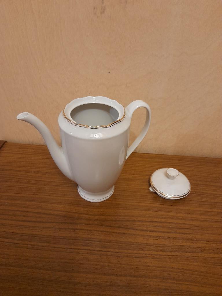 Cafetière en porcelaine Ćmielów Made in Pologne, comme neuf, Ophalen