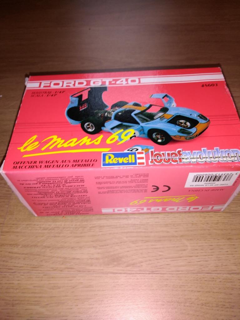 Ford GT40 #6 1/43 Le Mans winner Revell / Jouef evolution, Verzamelen, Ophalen of Verzenden, Nieuw, Auto's