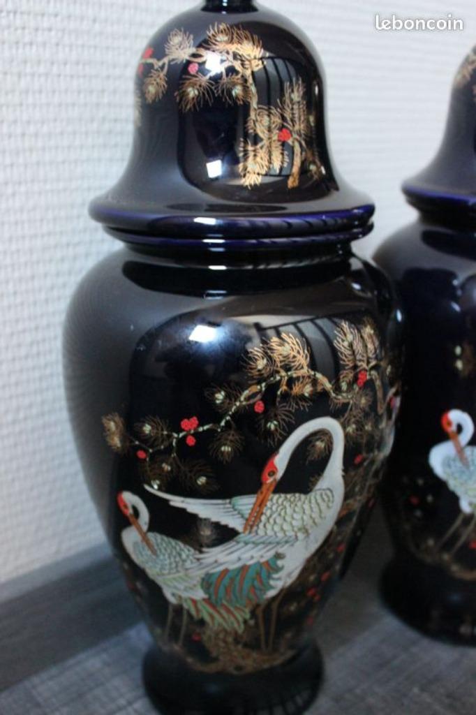Deco vogels porseleinen vazen, Ophalen of Verzenden