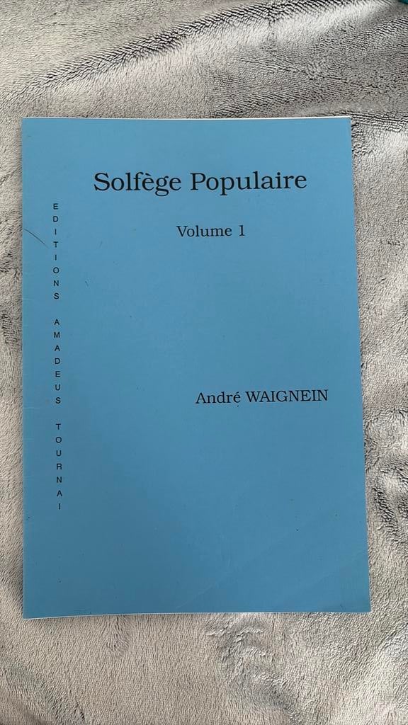 Livre Solfege, Enlèvement ou Envoi, Comme neuf