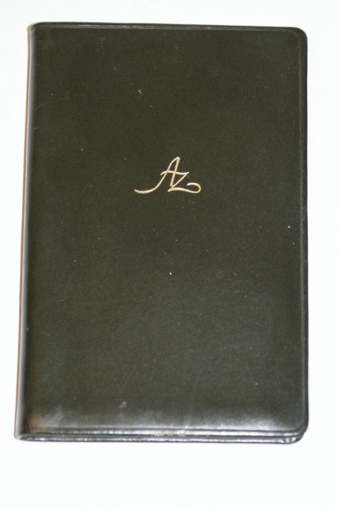 Carnet d'adresse de poche, couverture cuir noir 10,5 x 7 cm, Enlèvement ou Envoi, Neuf, A7