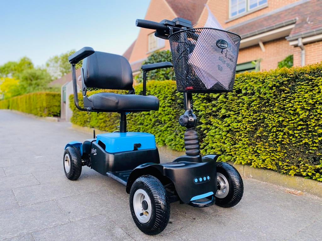 Scootmobiel démontable L&M VIVO Voiturette électrique PMR, Enlèvement ou Envoi, Pliant, Comme neuf, Fauteuil roulant électrique