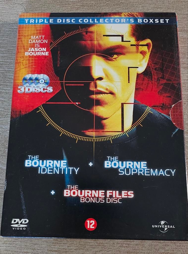 Jason Bourne Triple disc Collector's Boxset, Enlèvement ou Envoi, Comme neuf, Coffret