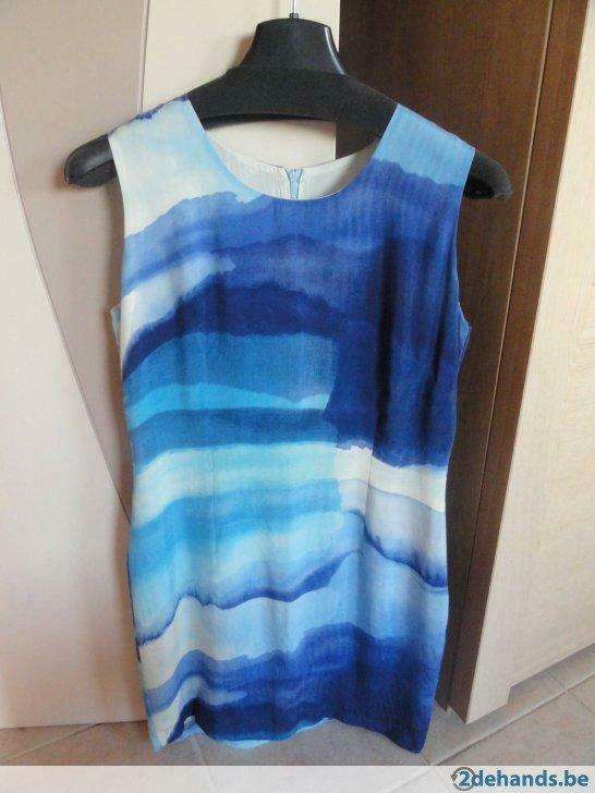 robe bleue d'été, marque "ATMOS" taille 40, Enlèvement ou Envoi, Comme neuf, Taille 38/40 (M), Bleu