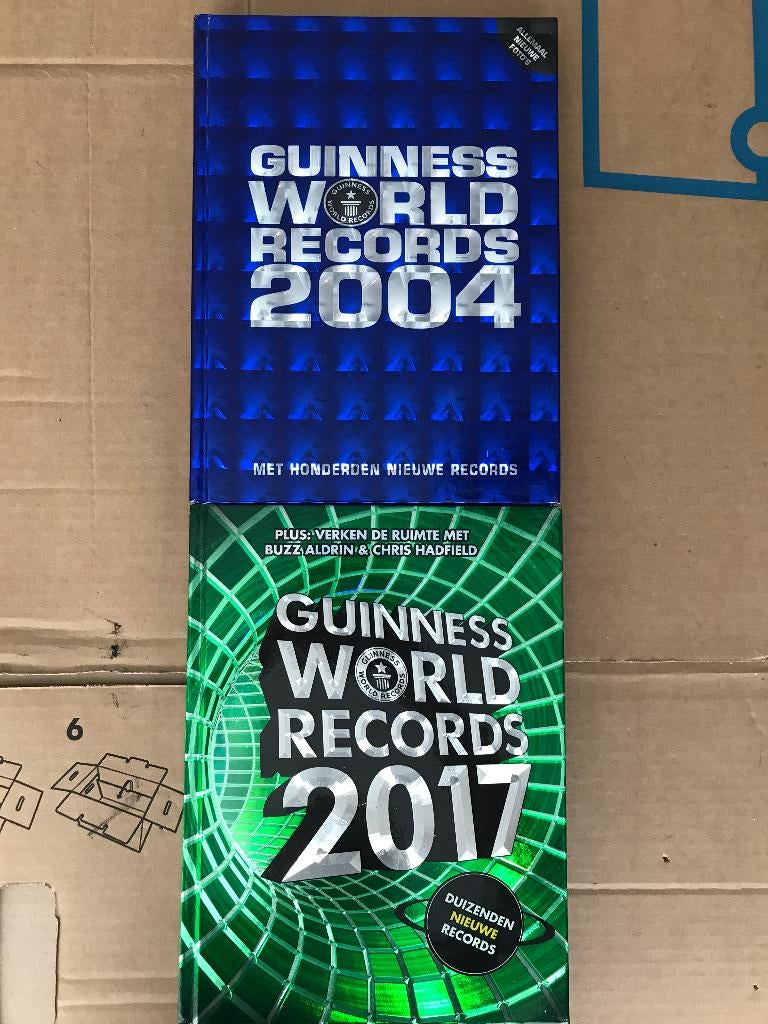 Boeken Guinness world records 2004 2017       µs, Enlèvement ou Envoi